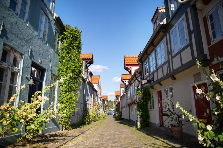 Oluf-Samson-Gang in Flensburg-Peer Cipriani/Bewegtbild GmbH&Co.KG